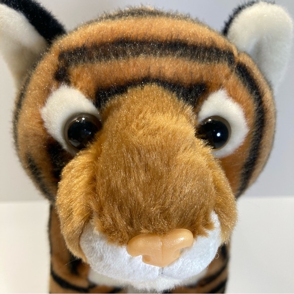 Destination Nation Bengal Tiger Plush Stuffed Animal Toy Orange Standing Clean - Picture 5 of 11